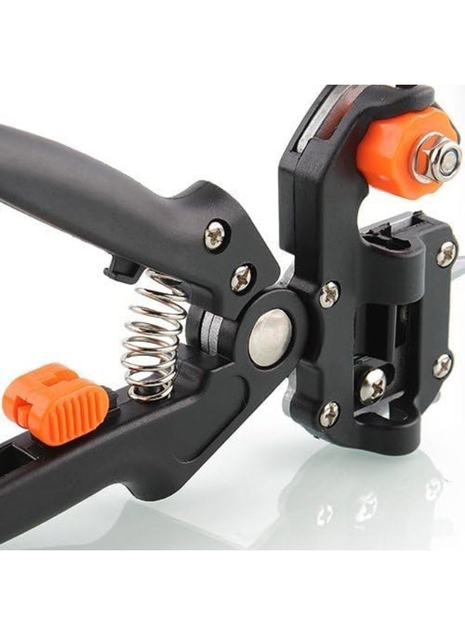 ماى سوق مقص تطعيم الأشجار الاحترافي 2 في 1 - أداة تقليم يدوية مع 3 شفرات فولاذية (U/V/Ω) - Image 2